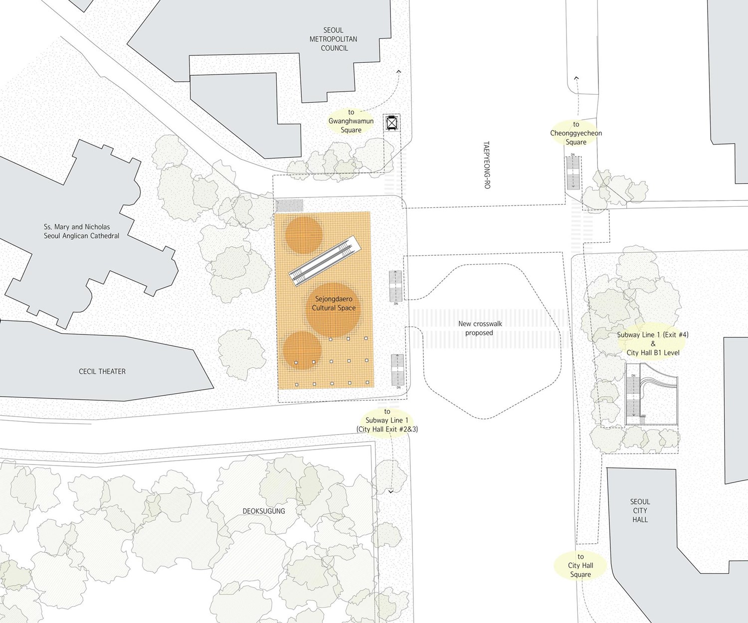 Sejong-daero Cultural Park